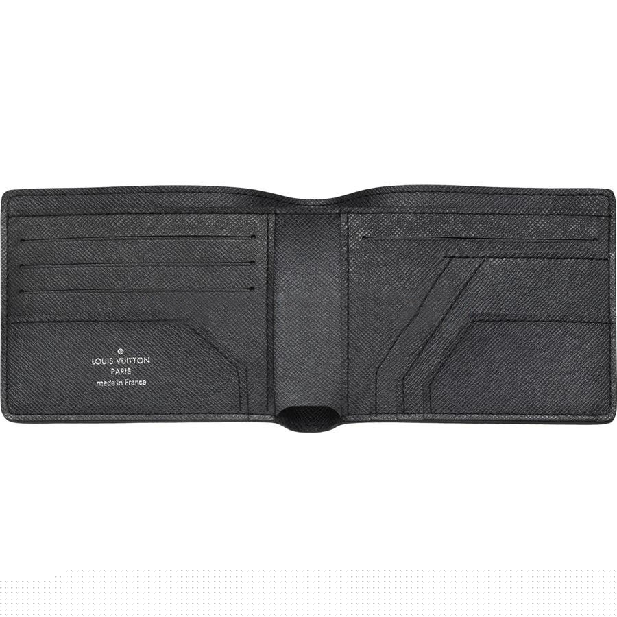 Cheap Fake Louis Vuitton Compact Wallet Taiga Leather M32652
